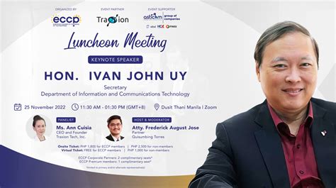 ivan john e. uy|Interview with DICT Secretary Ivan John Uy .